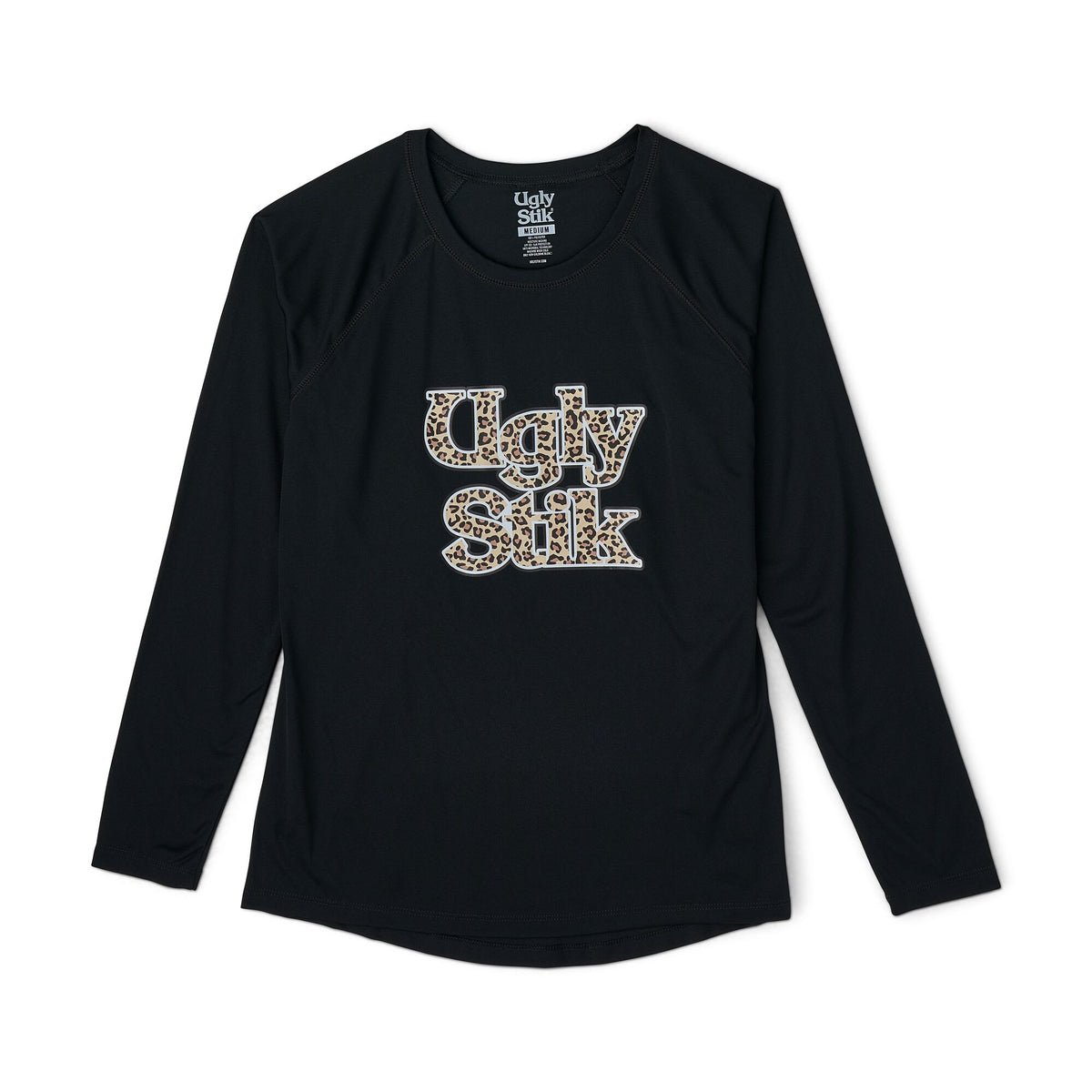 Women's Cheetah Print Logo UPF Shirt
